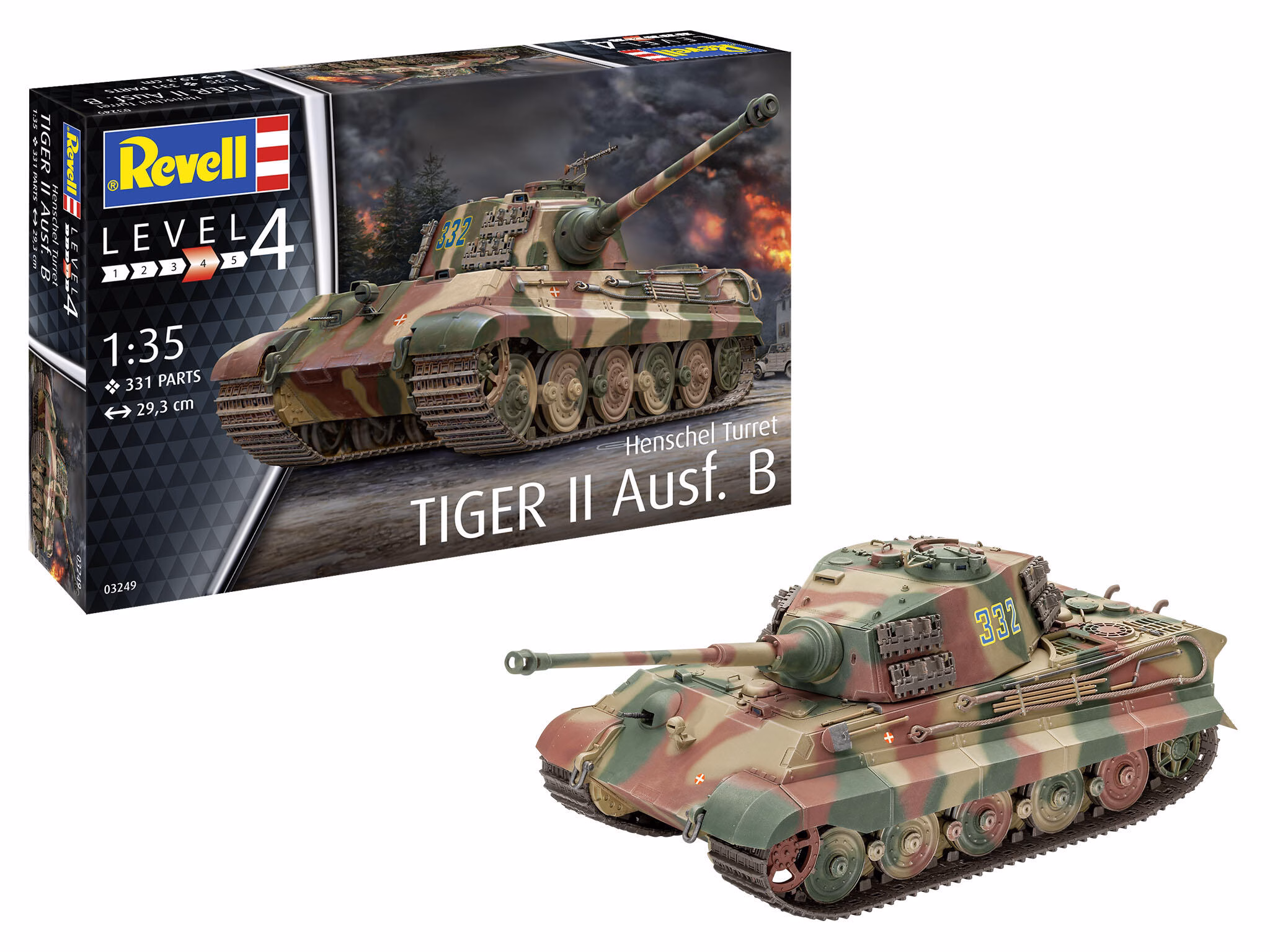Tiger-II-Ausf.B-Henschel-Turret-Revell-model-kit-_-03249_01